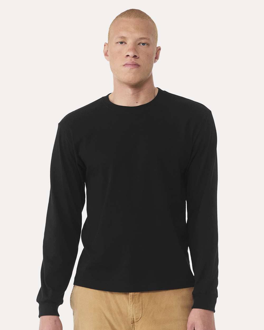 BELLA + CANVAS Heavyweight Long Sleeve Tee Relaxed Fit