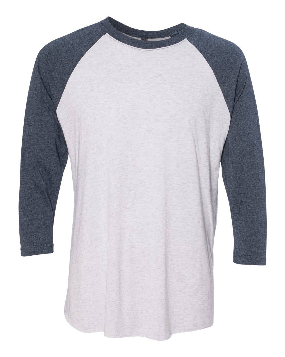 Next Level Unisex Everyday Unisex 3/4 Sleeve Raglan Tee