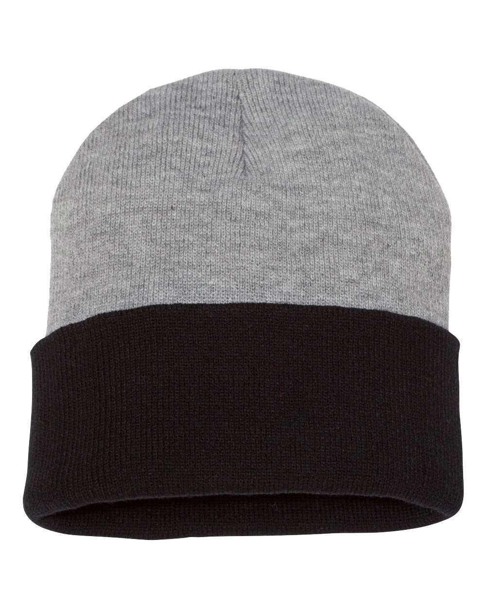 Sportsman 12” Two-Tone Color Blocked Cuffed Beanie
