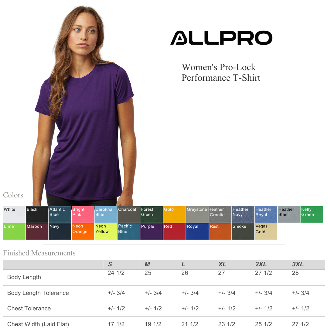 Women’s Performance Tee | Moisture-Wick | Workout Essential
