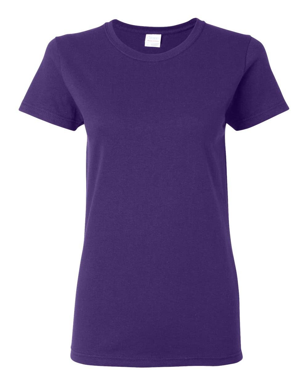 Women’s Heavy Cotton Tee | Gildan 5000L Soft Feel