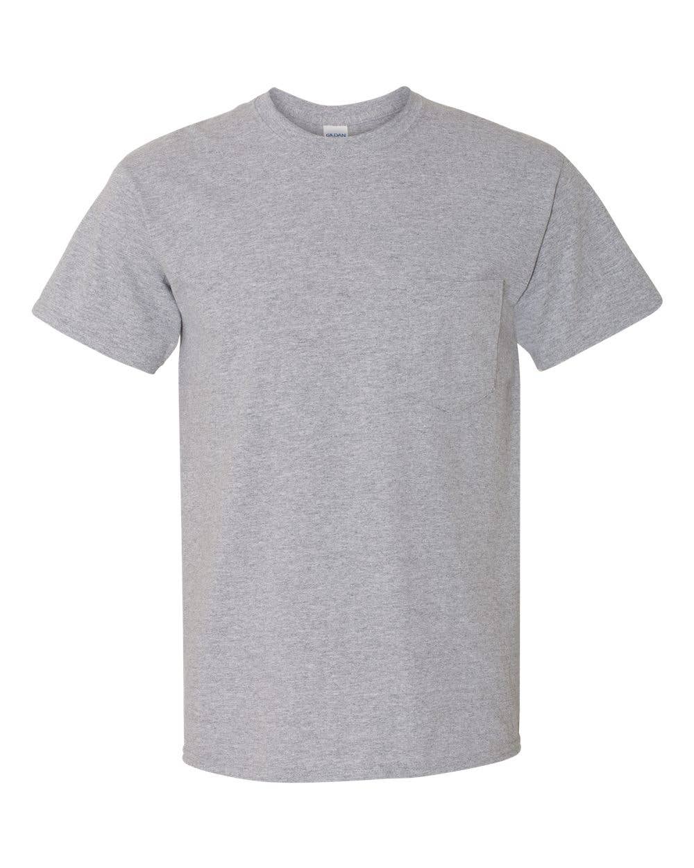 Unisex Heavy Cotton Pocket Tee | Soft Classic Fit