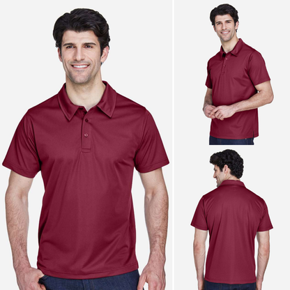 Men's Moisture Wicking Polo for Work Uniforms & Staff Teams