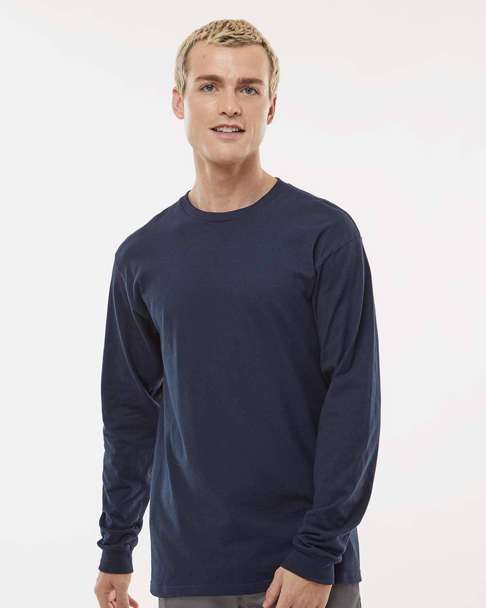 Long Sleeve Top | Heavyweight Cotton Jersey Tee