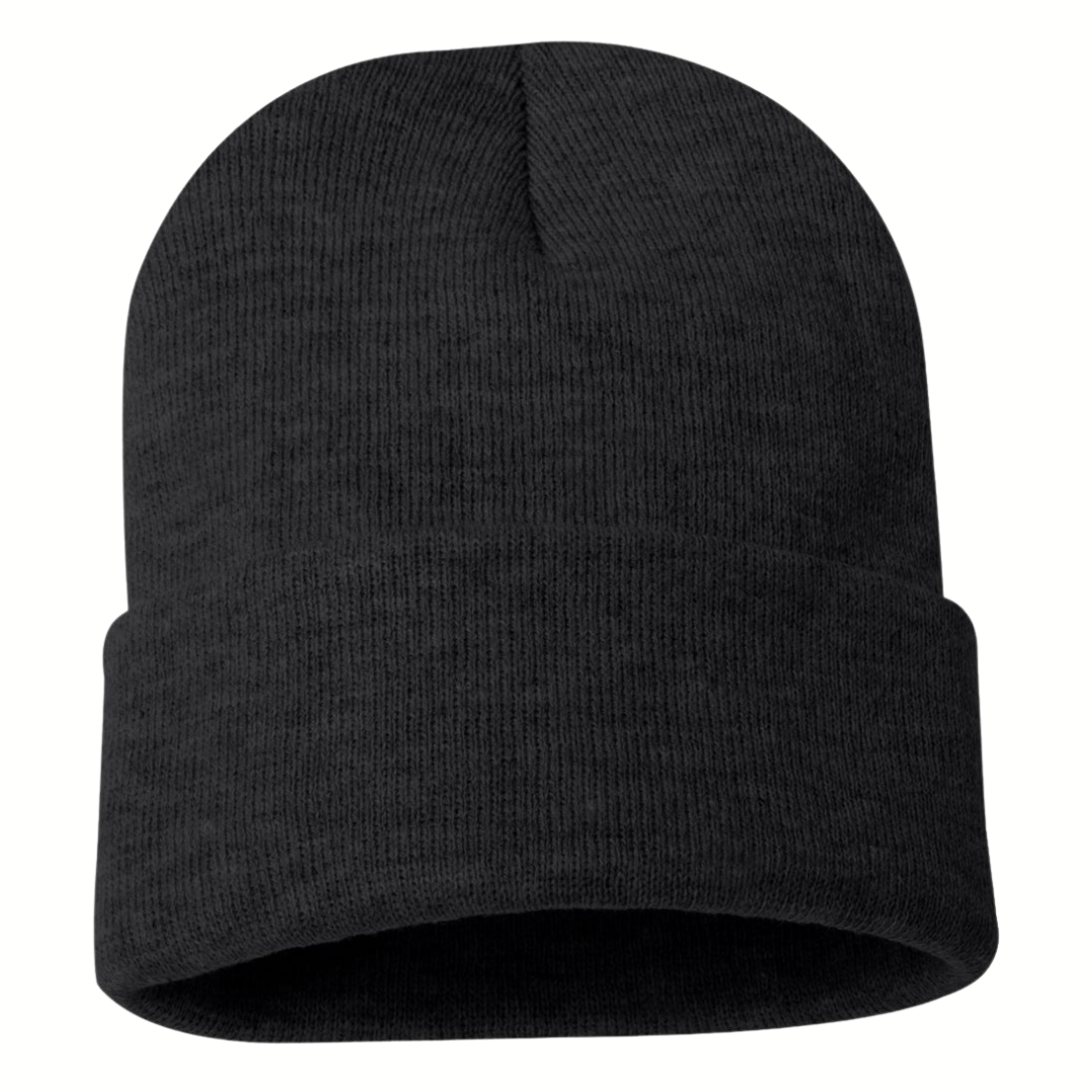 Premium 12” Cuffed Knit Beanie – Warm, Soft & Unisex Winter