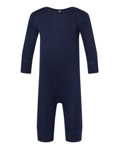 Rabbit Skins Infant Long Leg Rib Bodysuit – Soft Cotton