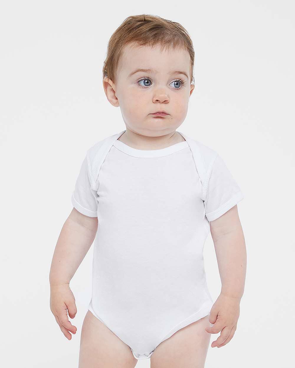 Rabbit Skins Infant Fine Jersey Cotton Bodysuit