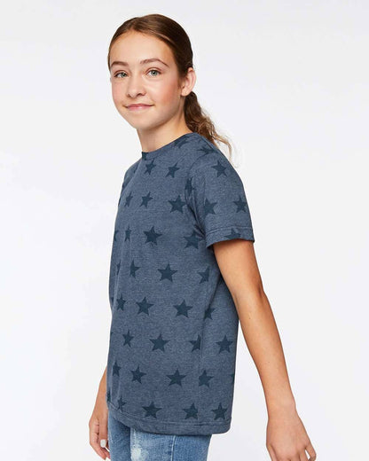 Youth Casual Star Tee | Soft Feel & All-Day Comfort