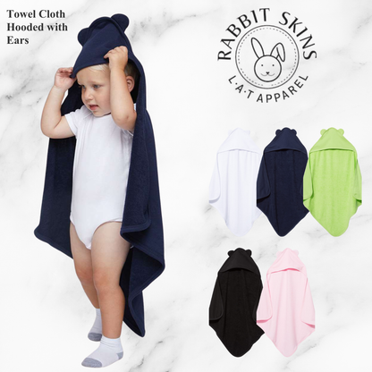 Toddler & Baby Terry Hooded Towel with Ears | Rabbit Skins