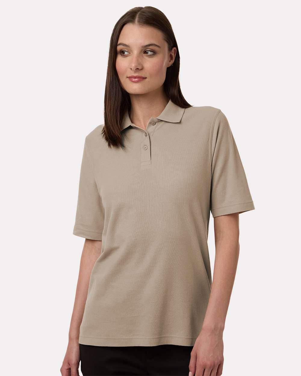 Women’s Classic Fit Pique Polo – Soft Cotton Blend