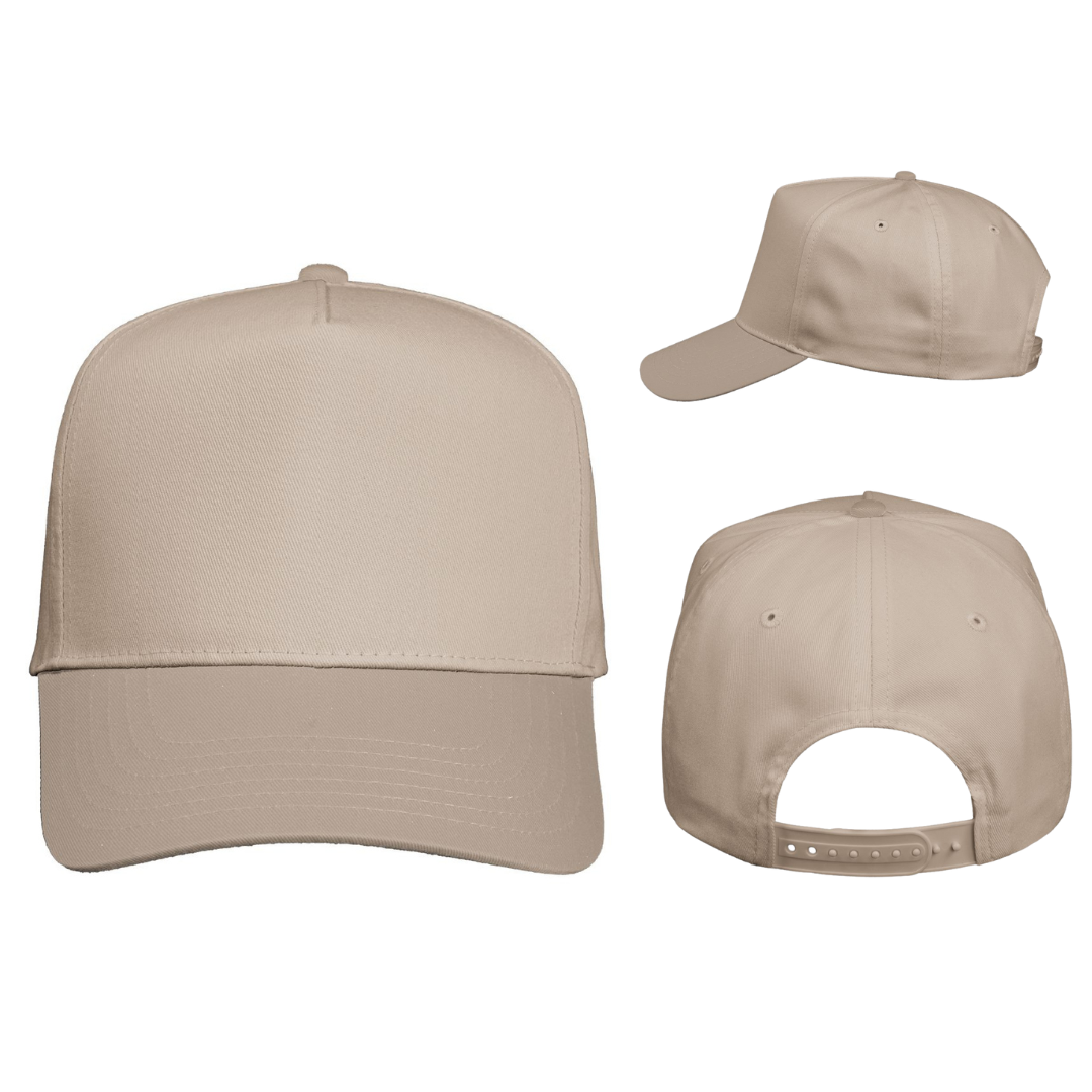 Valucap Adjustable Five-Panel Cap Clean & Comfortable Style