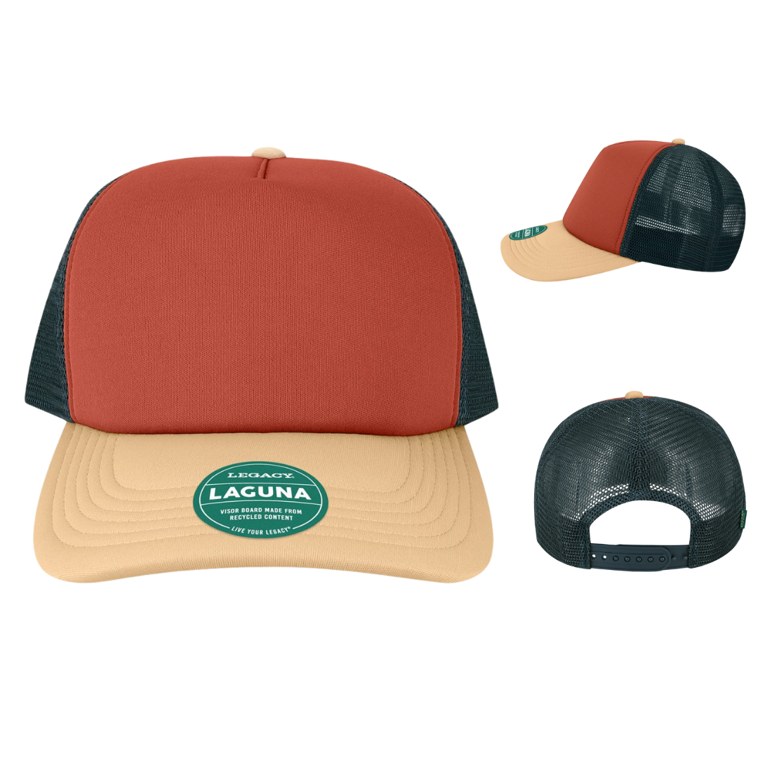 LEGACY Unisex Trucker Snapback Cap – Mesh Back Everyday Hat