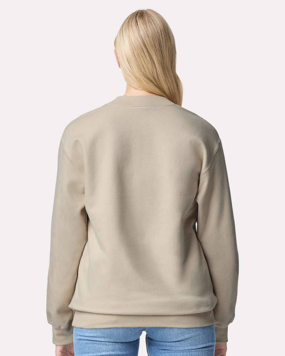 Gildan SF008 Unisex Softstyle Midweight 1/4 Zip Sweatshirt