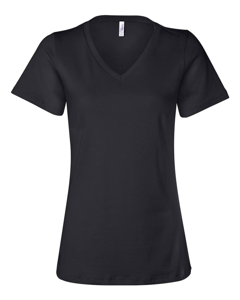 BELLA + CANVAS Women’s Relaxed V-Neck Tee – Lightweight Tee
