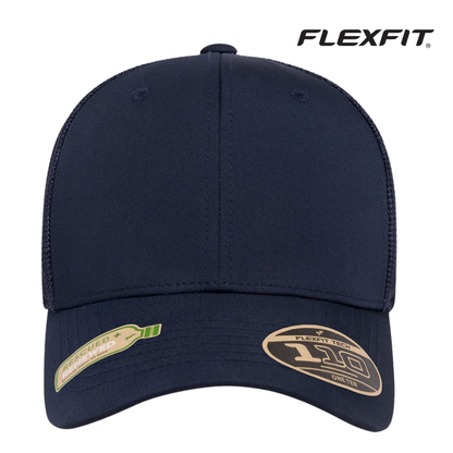 Flexfit 110R® Recycled Mesh Cap | Adjustable Snapback Hat