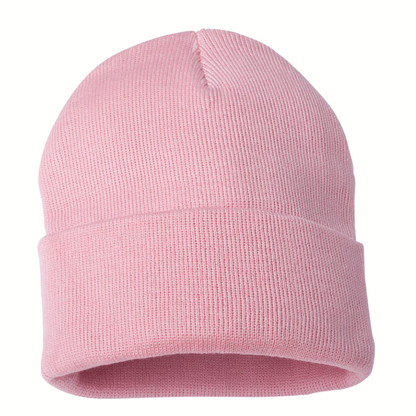 Solid Cuffed Beanie | Knit Winter Hat