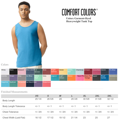 Unisex Heavyweight Cotton Comfort Colors | Tank Top