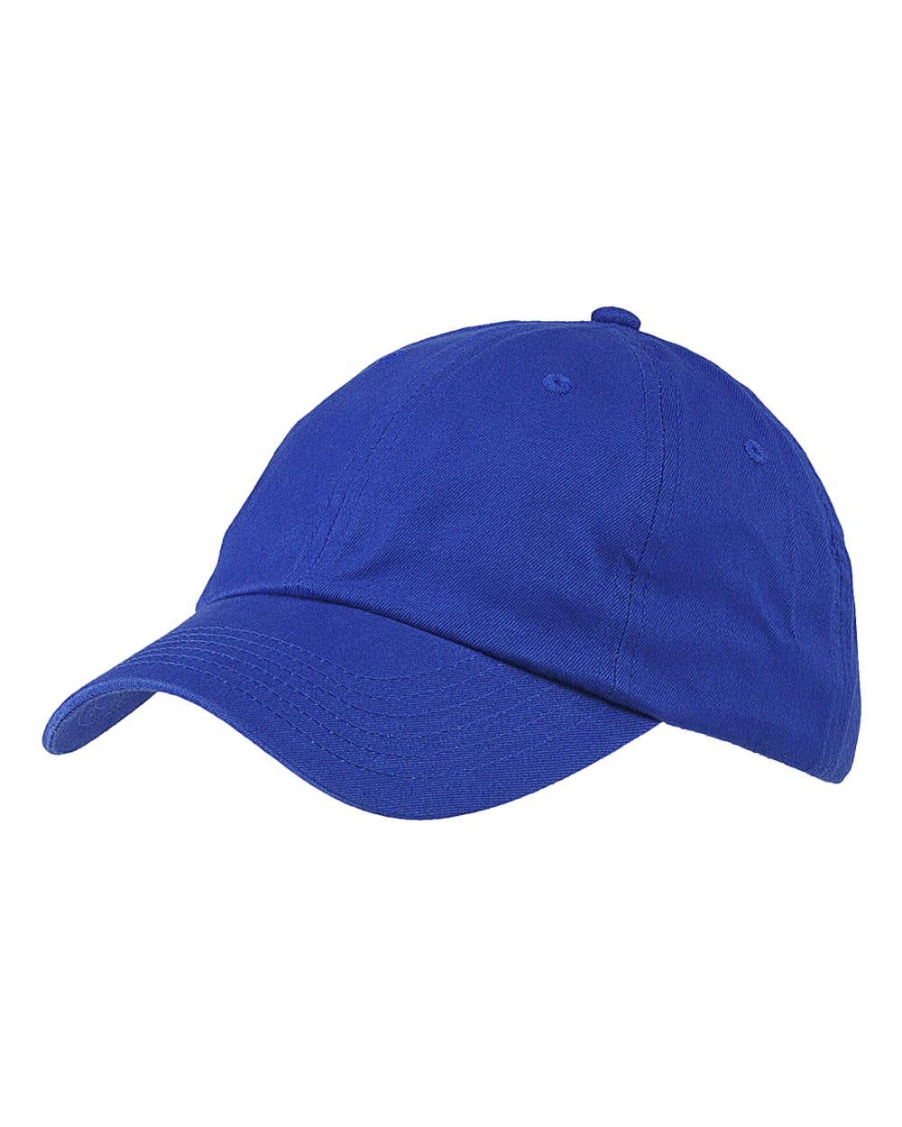Youth Classic Brushed Twill Cap One Size Adjustable Kids Hat