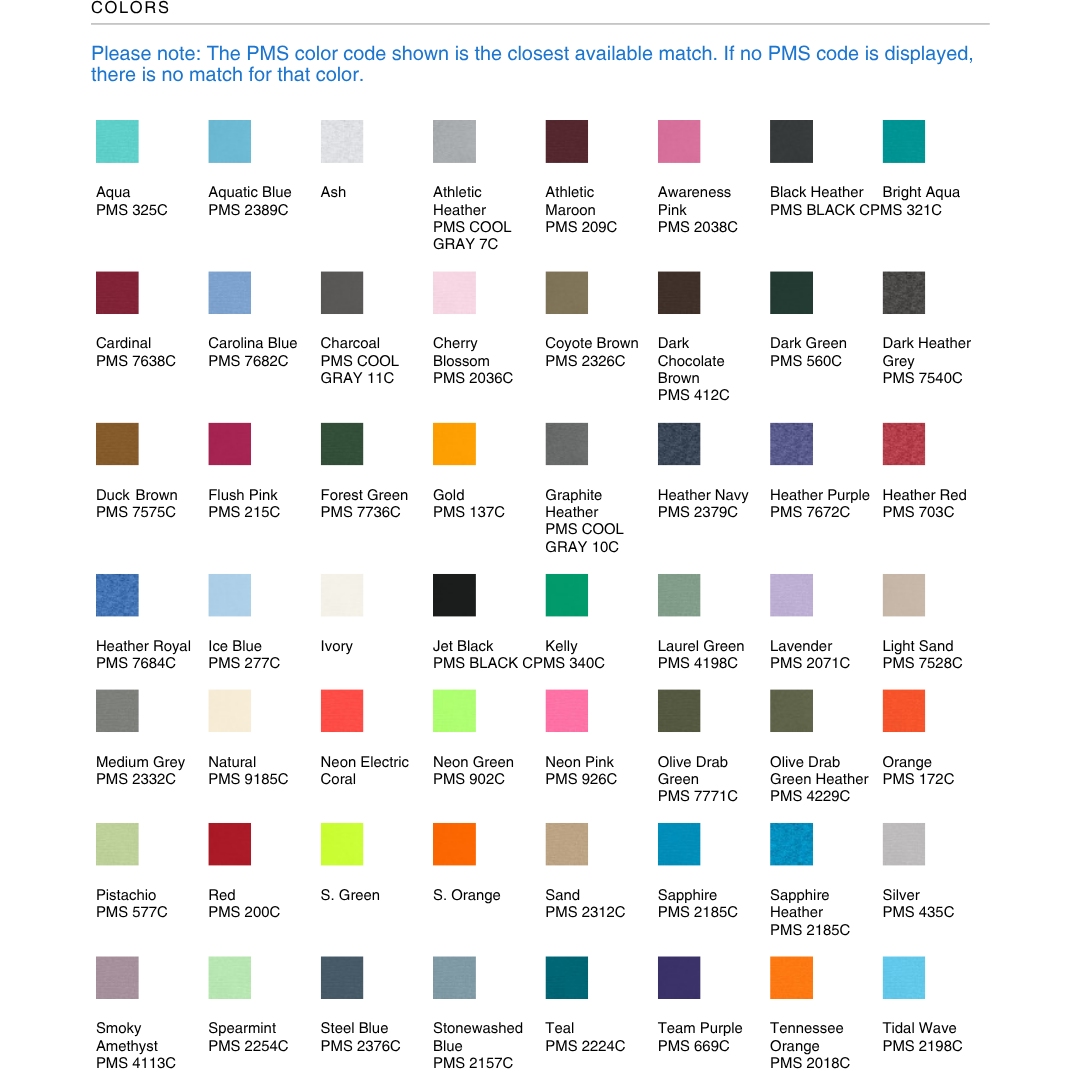 Premium Lightweight Cotton Tee 63 Colors Sizes S–4XL