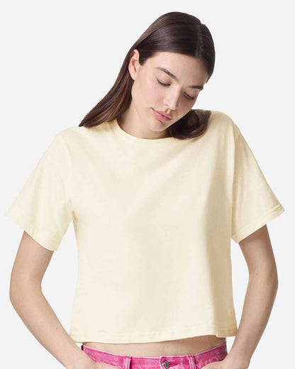 Women’s Boxy Cotton Tee | Everyday Relaxed Style