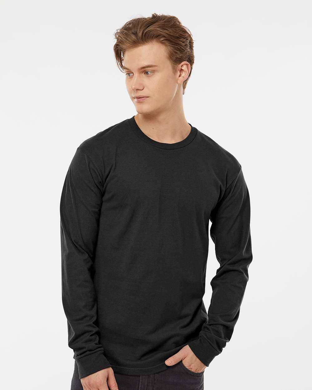 Long Sleeve Top | Heavyweight Cotton Jersey Tee
