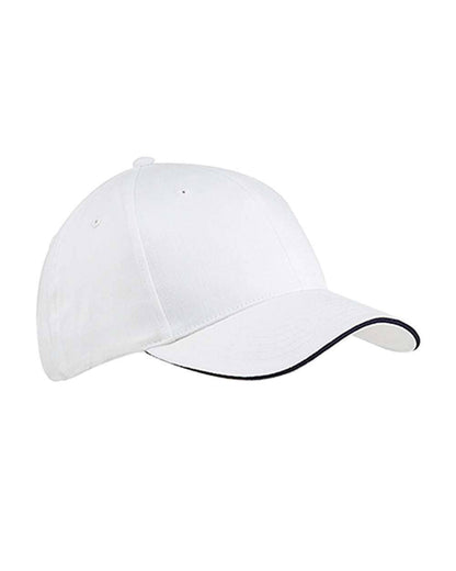 Brushed Twill Cotton Sandwich Cap – Adjustable Fit