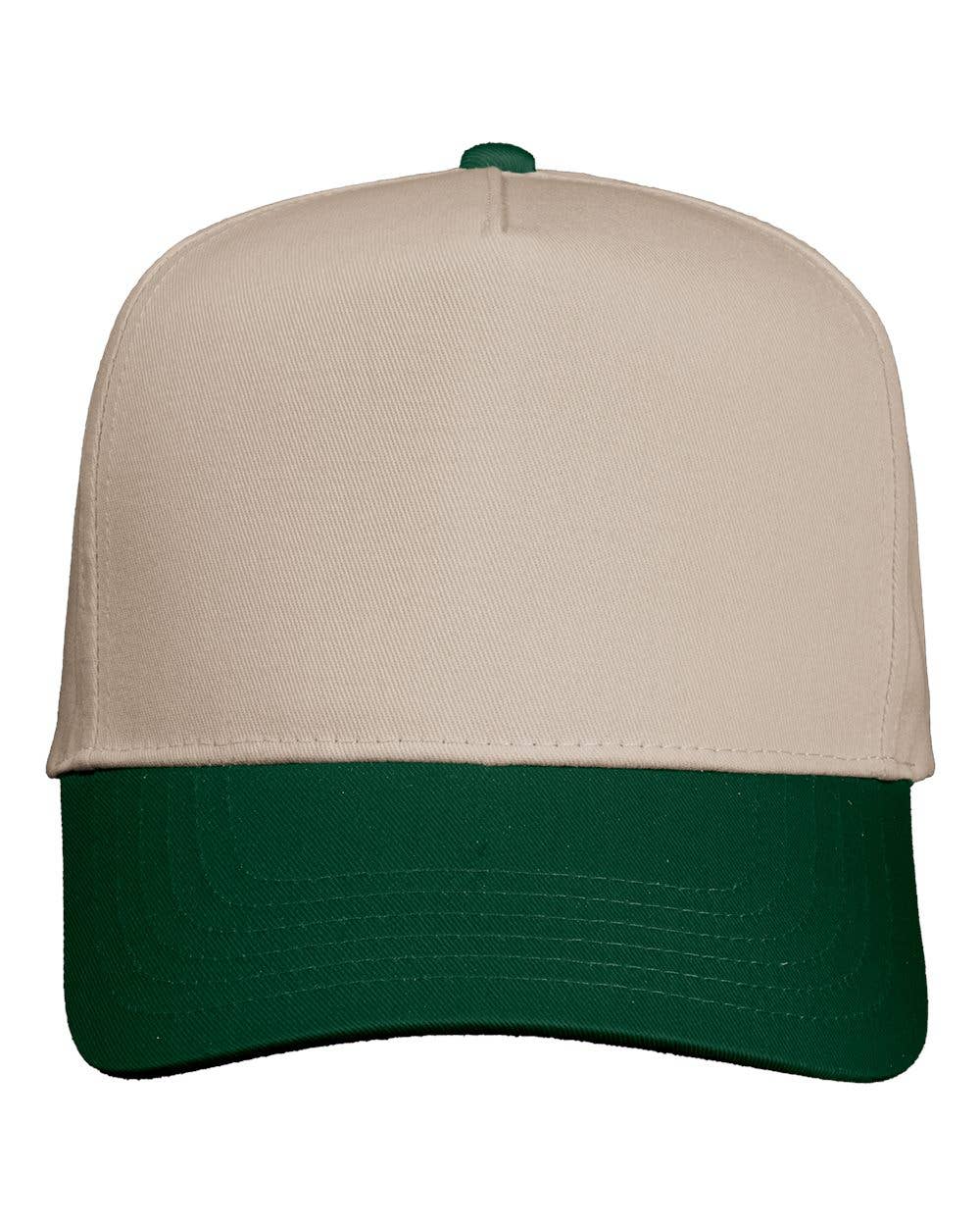Valucap Adjustable Five-Panel Cap Clean & Comfortable Style