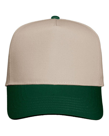 Valucap Adjustable Five-Panel Cap Clean & Comfortable Style