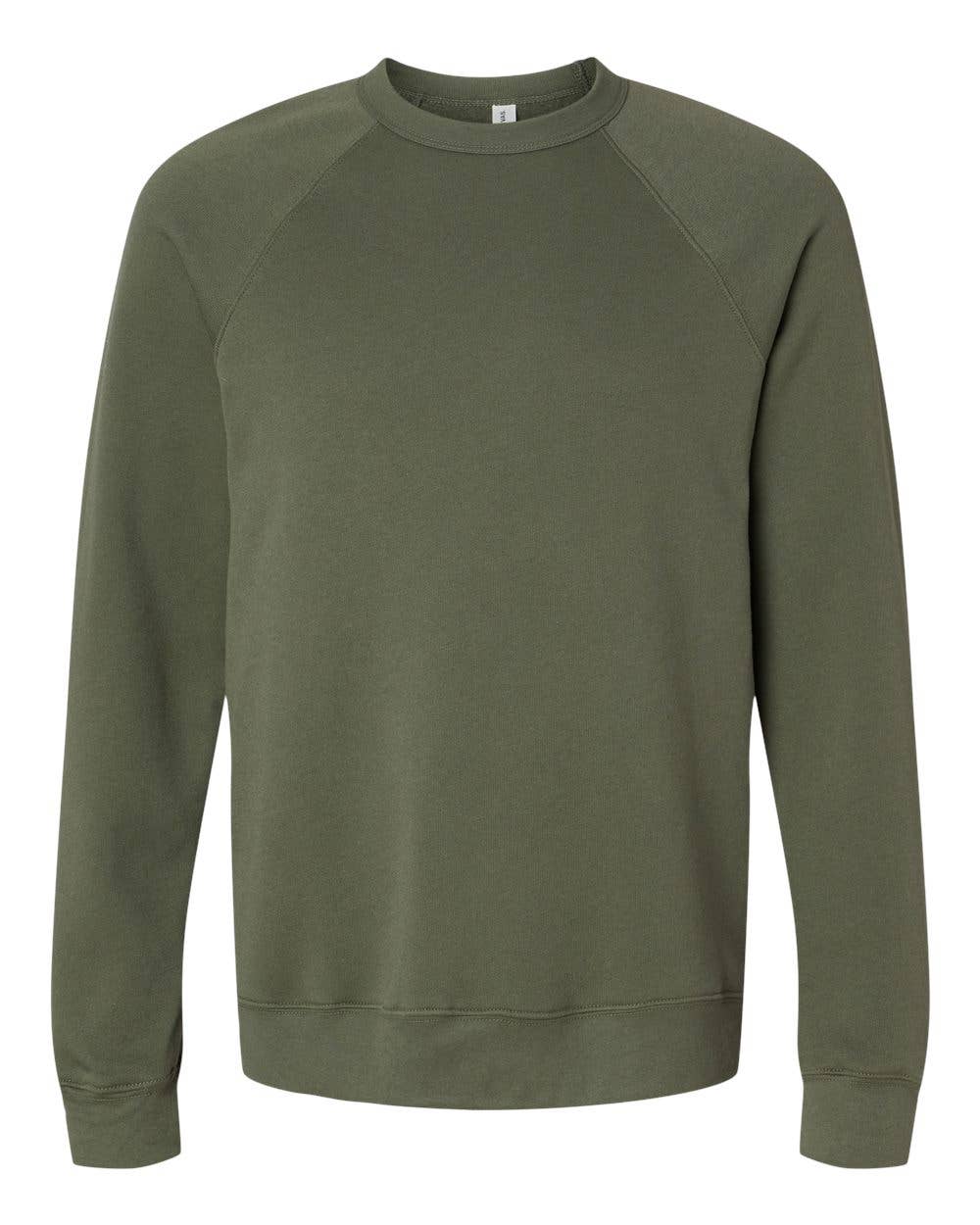Bella+Canvas 3901 Unisex Sponge Fleece Crewneck