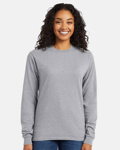 Long Sleeve Top | 100% Cotton Essential Comfort Tee