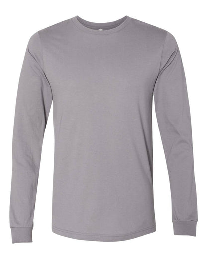 Unisex Soft Cotton Long Sleeve Tee | Bella + Canvas