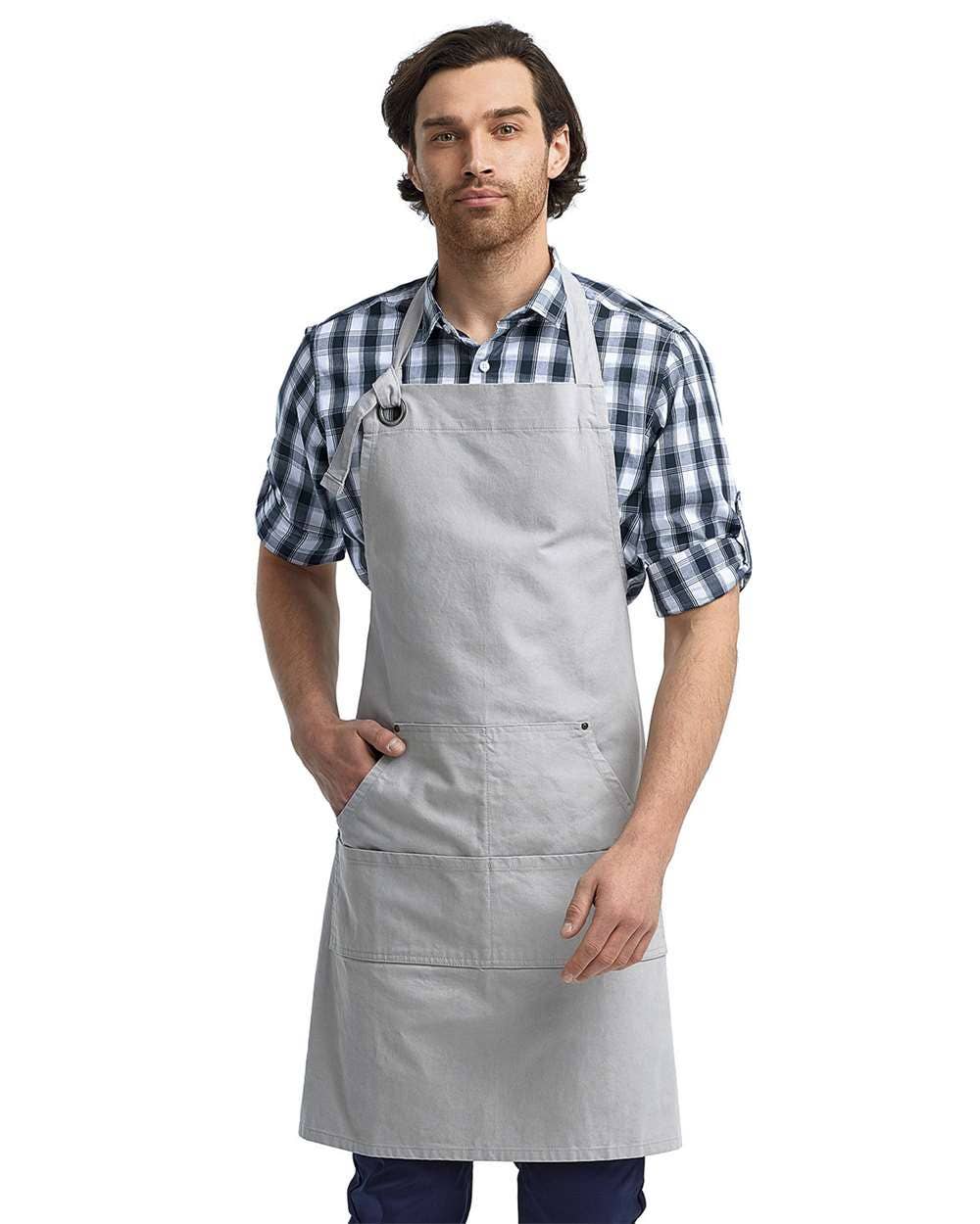 Artisan Heavy Cotton Apron – Adjustable Neck and Multi-Pocke