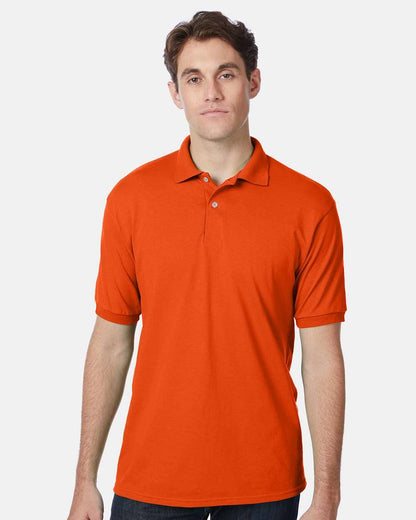 Hanes EcoSmart Polo Shirt | Cotton-Poly Jersey | Classic Fit