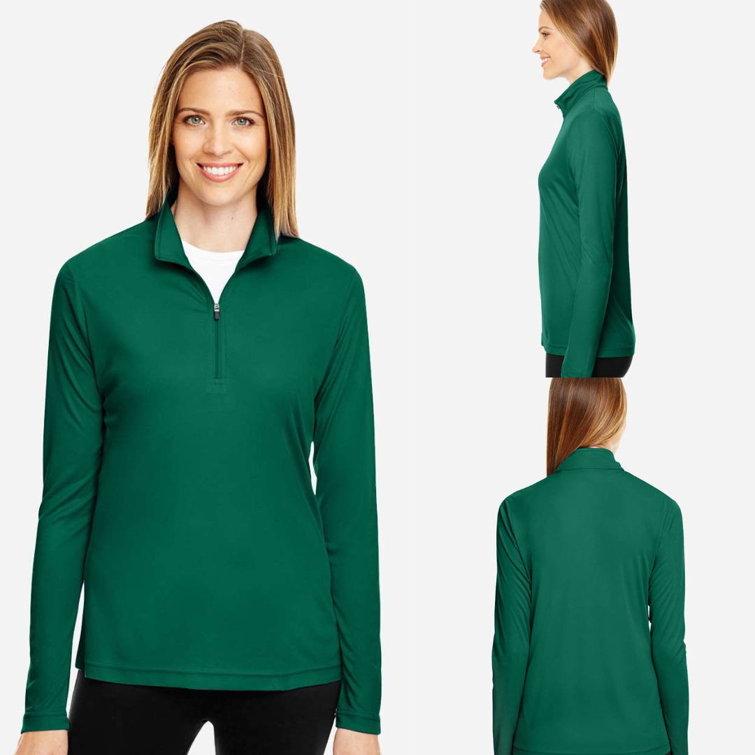Women’s Athletic Quarter-Zip Pullover | Lightweight & Cool