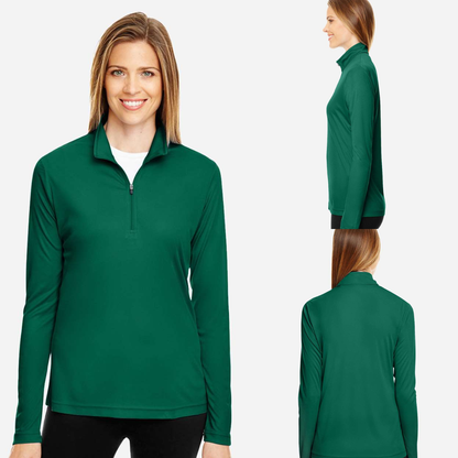 Women’s Athletic Quarter-Zip Pullover | Lightweight & Cool