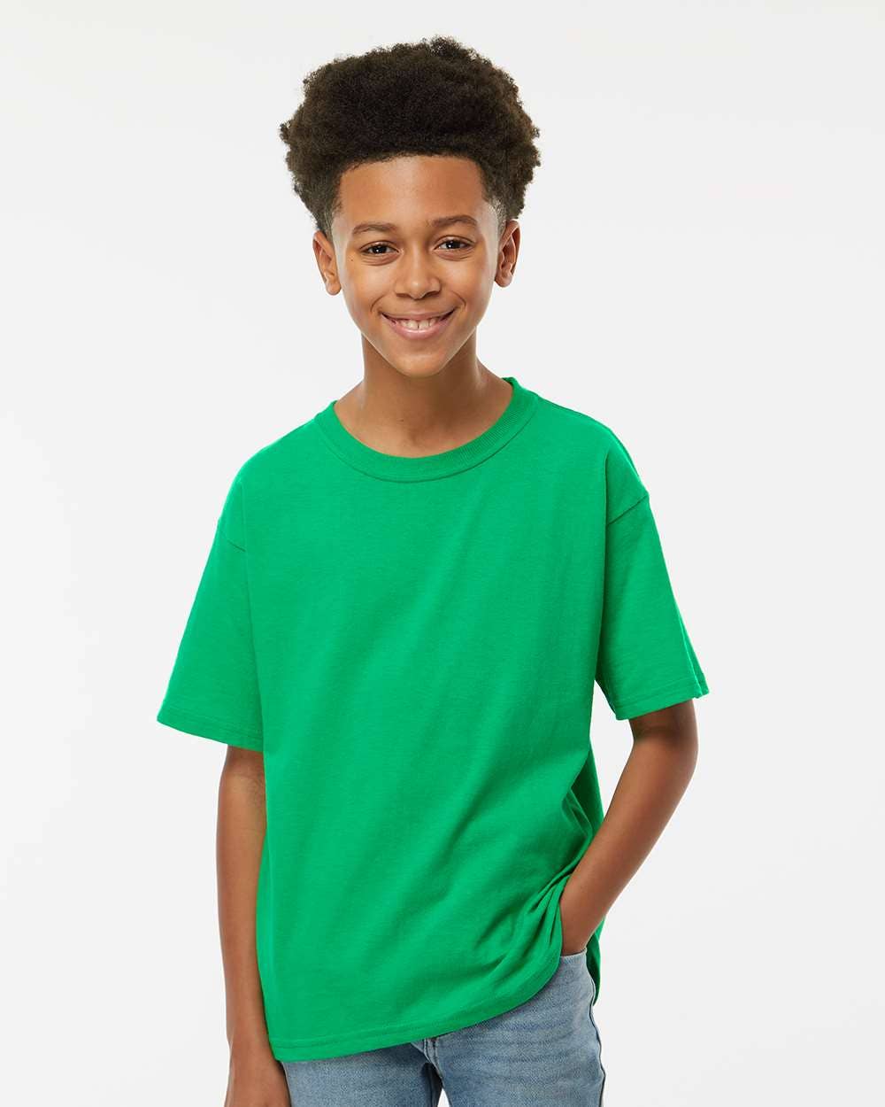 Kids Gold Soft Touch Tee – Lightweight & Durable Fit