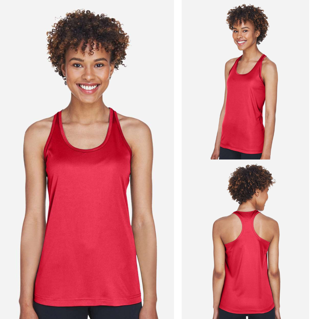 Women’s Athletic Racerback Tank – Breathable Performance Fit