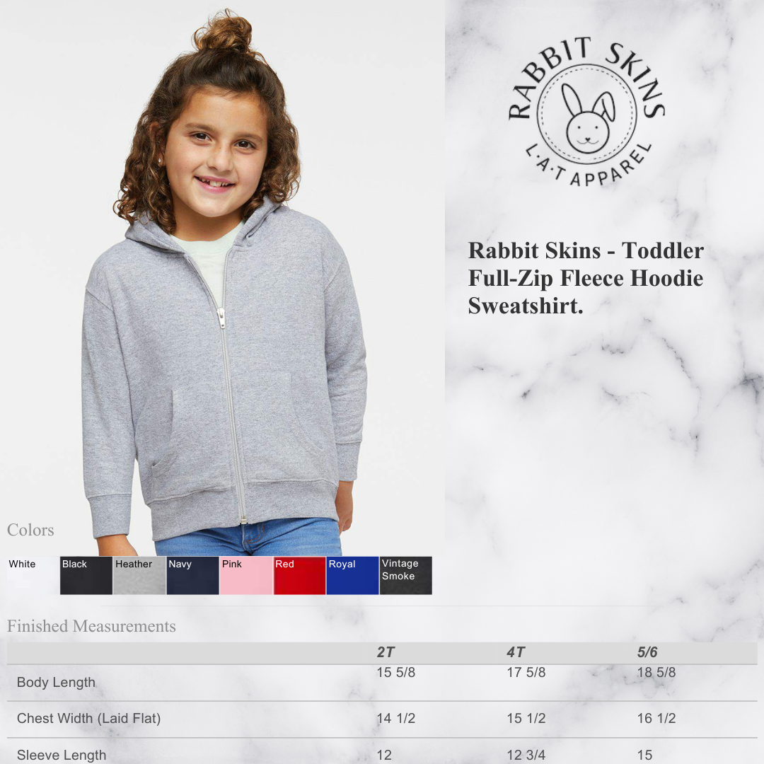 Kids Full-Zip Fleece Hoodie – Soft Cozy Everyday Sweatshirt