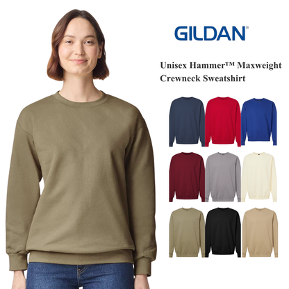 Unisex Hammer Unisex Maxweight Crewneck Sweatshirt | Premium