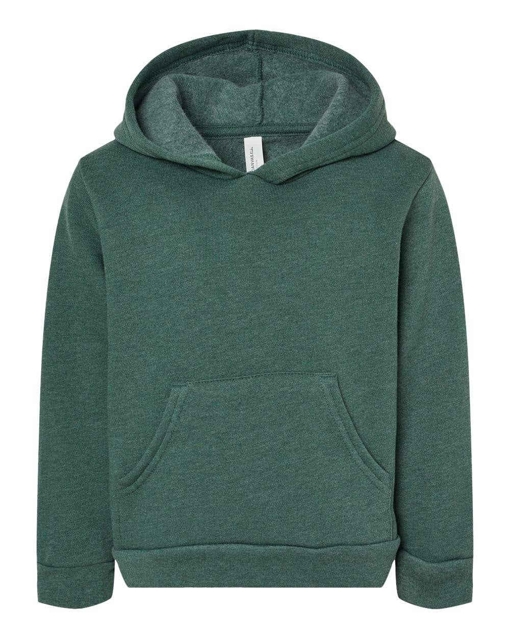 BELLA + CANVAS Toddler Sponge Fleece Hoodie Sweatshirt