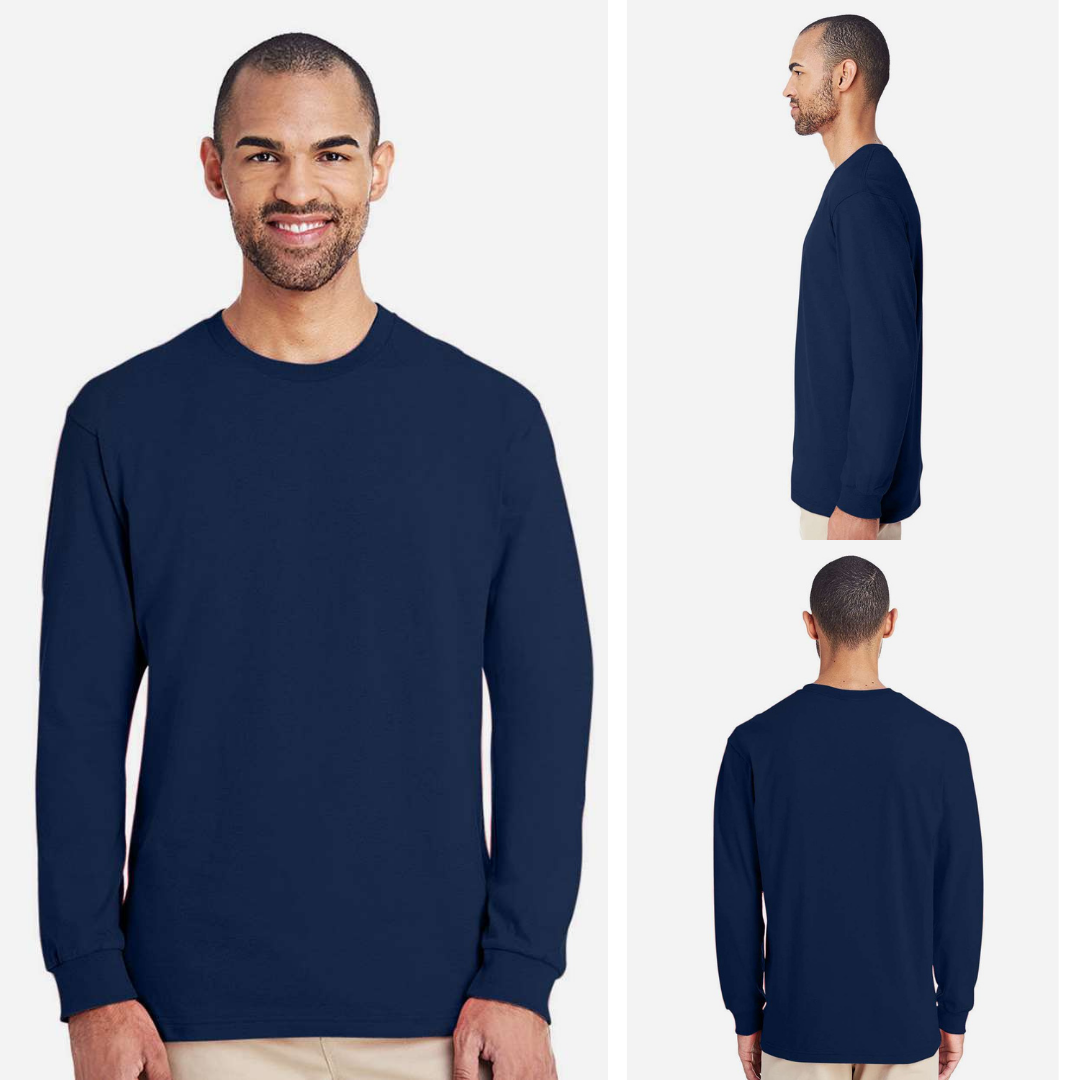 Gildan Premium Heavyweight Long Sleeve Cotton T-Shirt