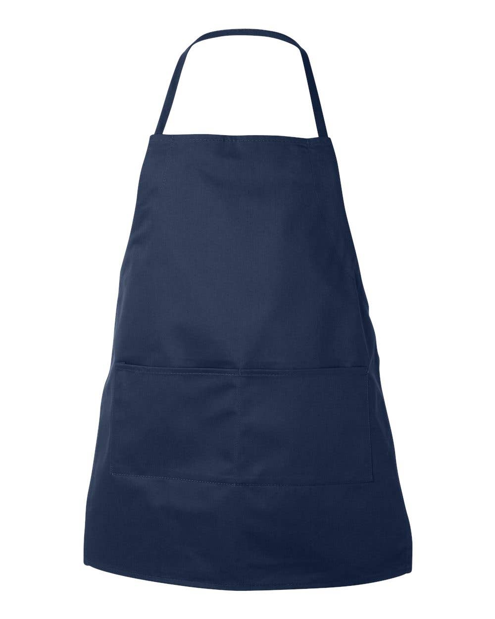 Two-Pocket Butcher Apron Heavy Twill One Size Adjustable
