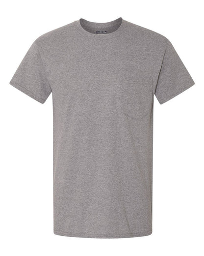 Unisex Heavy Cotton Pocket Tee | Soft Classic Fit
