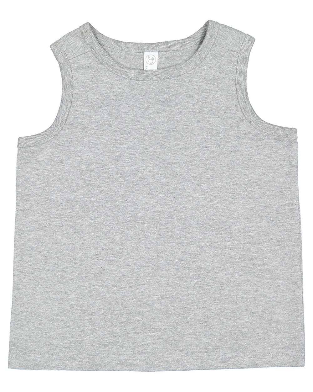 Rabbit Skins Toddler Fine Jersey Tank Top Soft Cotton Sleeve