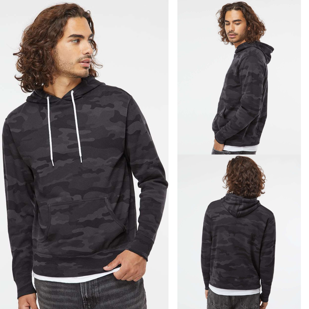 Unisex Lightweight Pullover Hoodie – Soft Ring-Spun Cotton