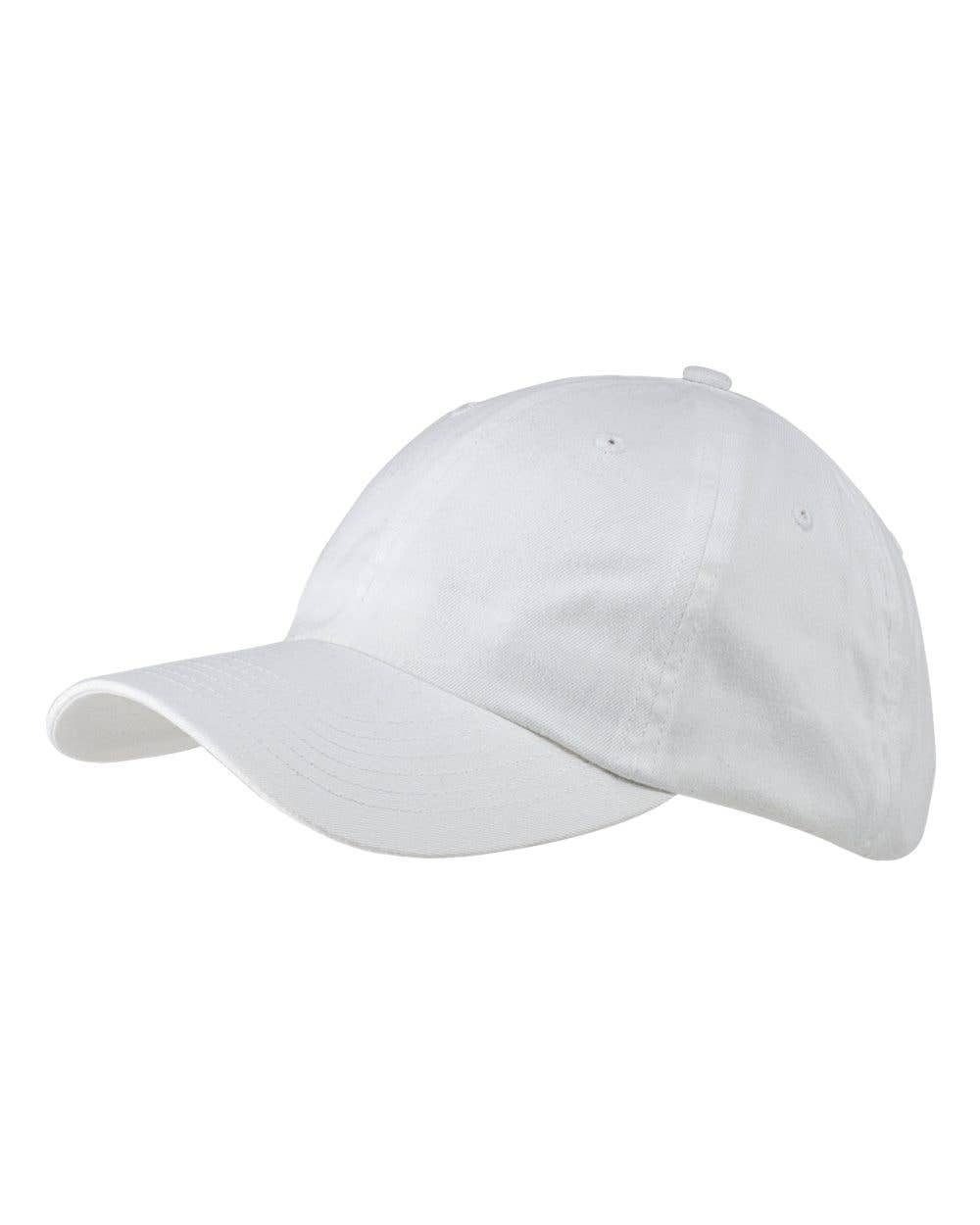 Youth Classic Brushed Twill Cap One Size Adjustable Kids Hat
