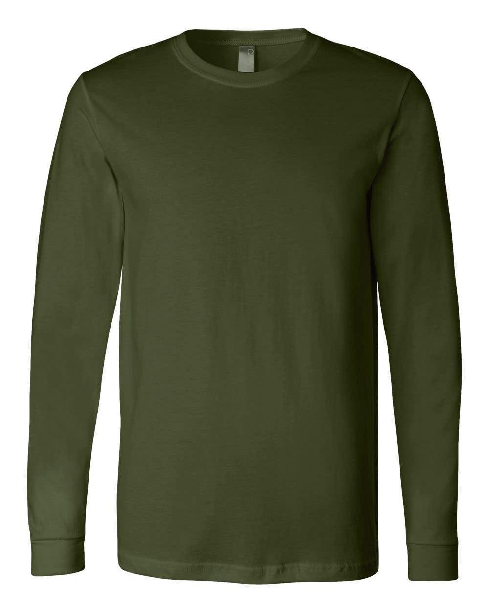 Unisex Soft Cotton Long Sleeve Tee | Bella + Canvas