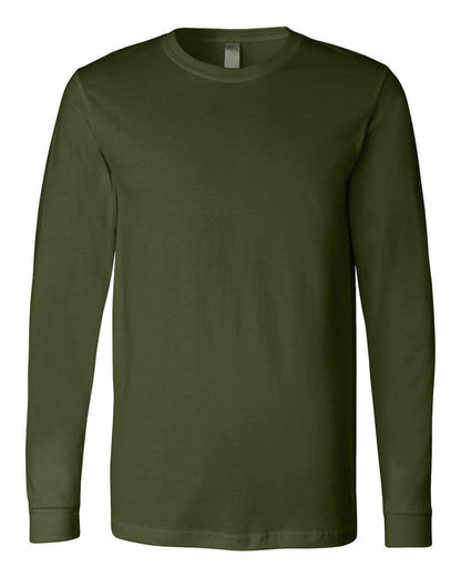 Unisex Soft Cotton Long Sleeve Tee | Bella + Canvas