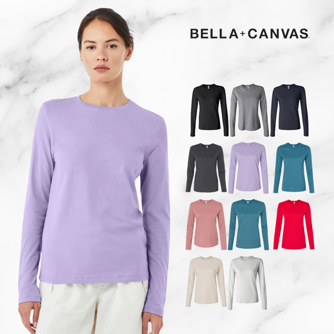 Bella+Canvas Women’s Long Sleeve Top | Comfy & Stylish