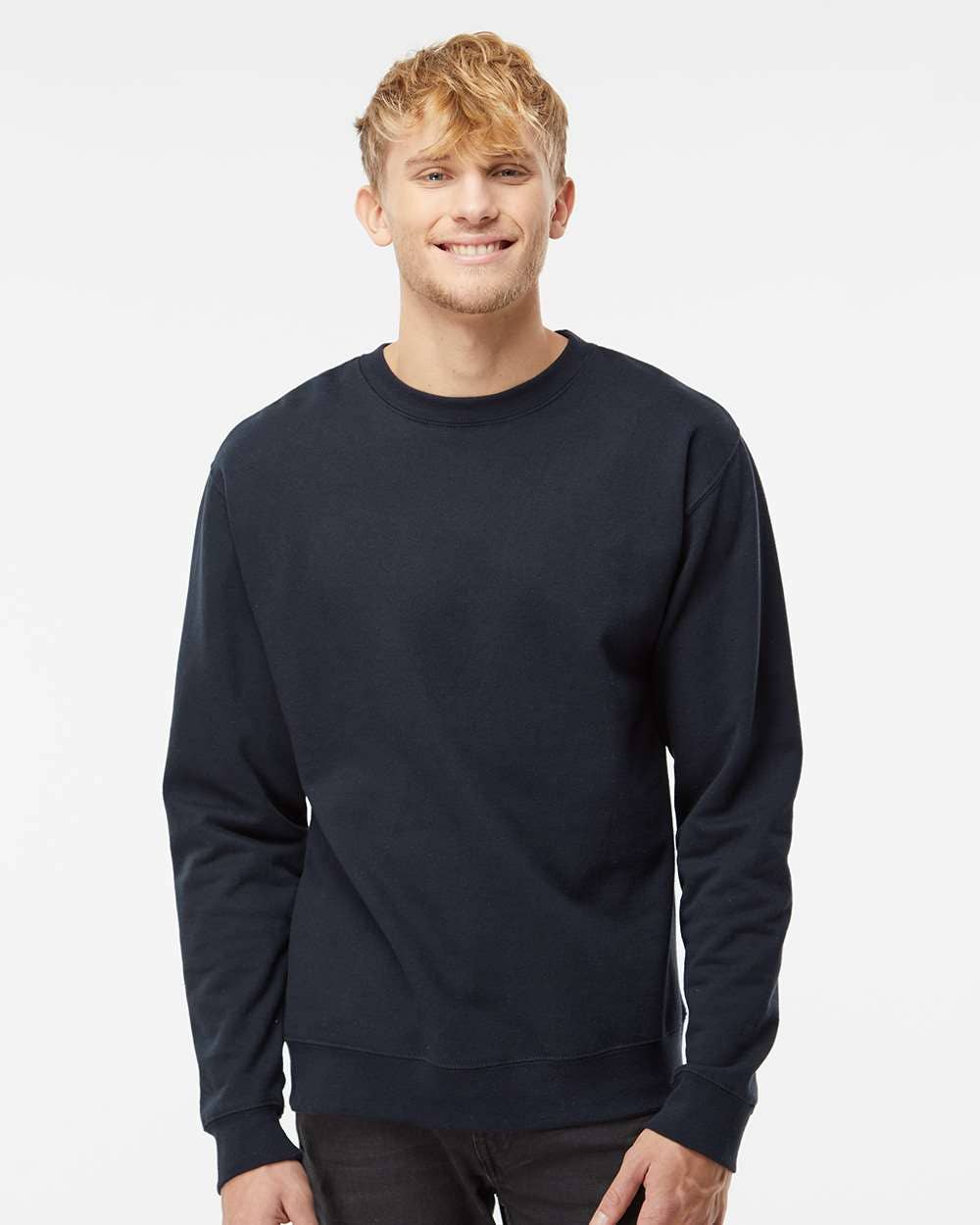 Independent Trading Co Unisex Midweight Crewneck Sweatshirt